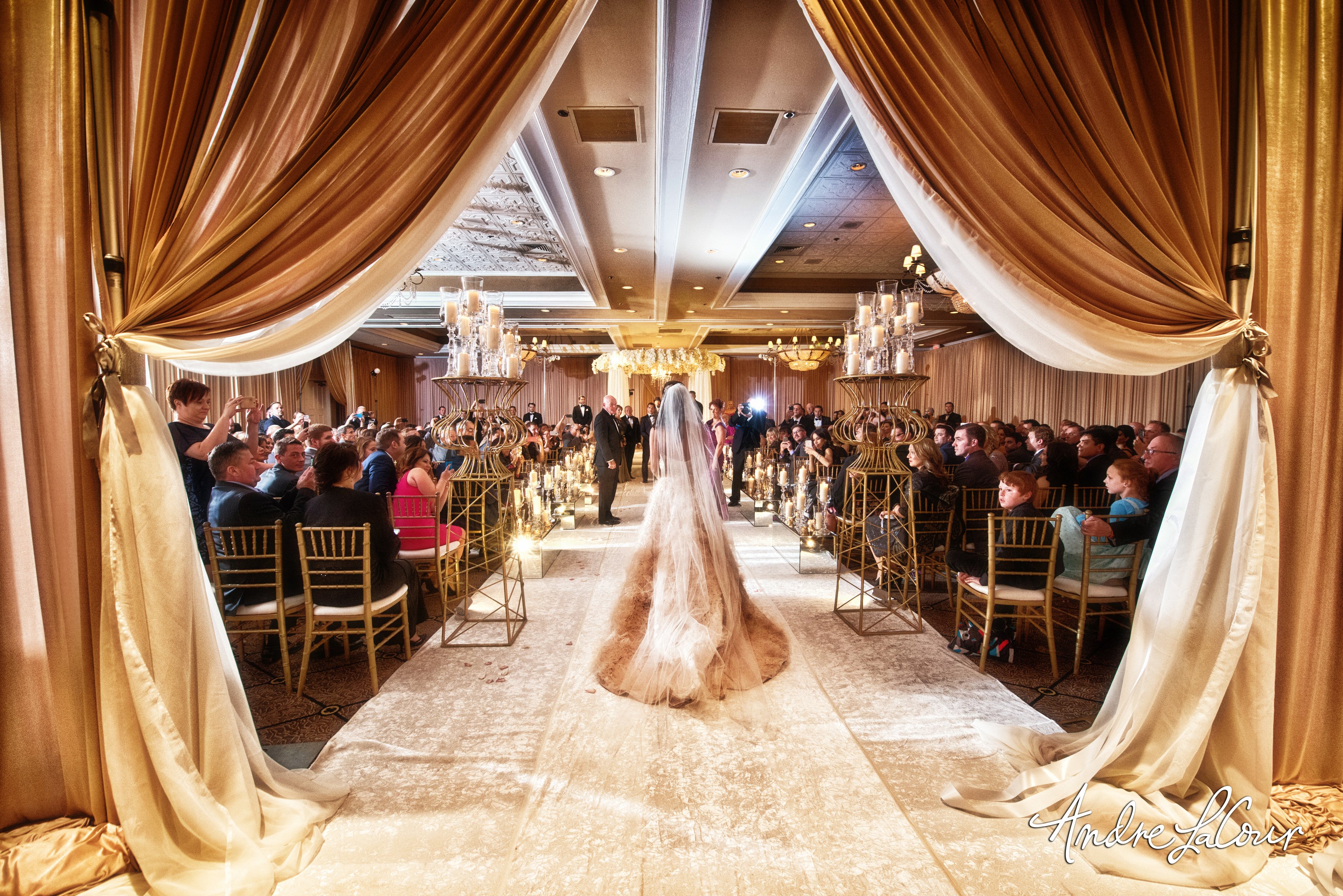 Hotel Wedding Ceremony Décor | Yanni Design Studio