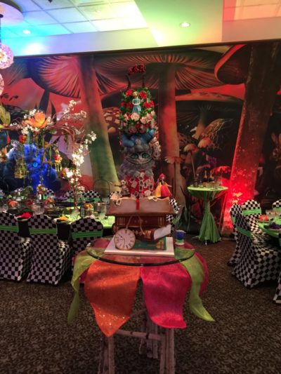 Magnificent Alice in Wonderland Versailles Birthday Party | Yanni ...