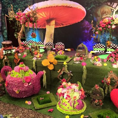 Magnificent Alice in Wonderland Versailles Birthday Party | Yanni ...